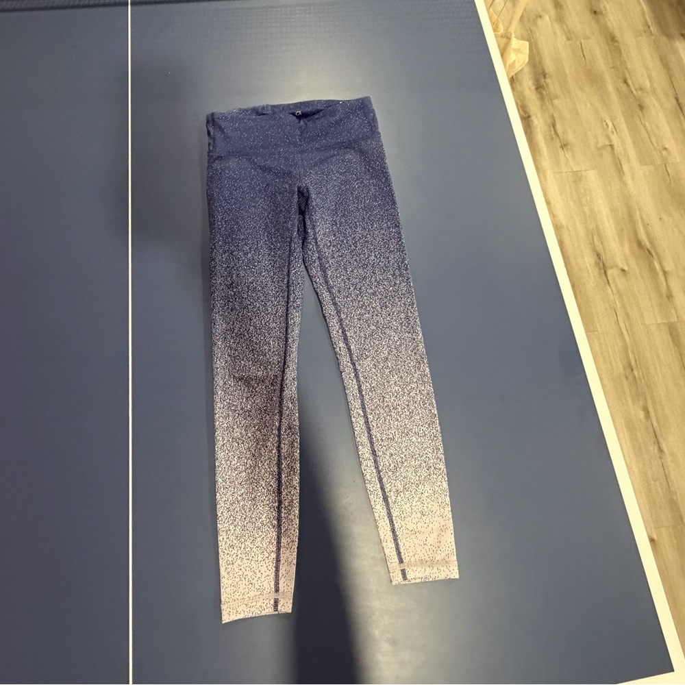 Gapfit Blue and White ombré Leggings, XS